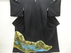 金閣寺模様留袖（比翼付き）